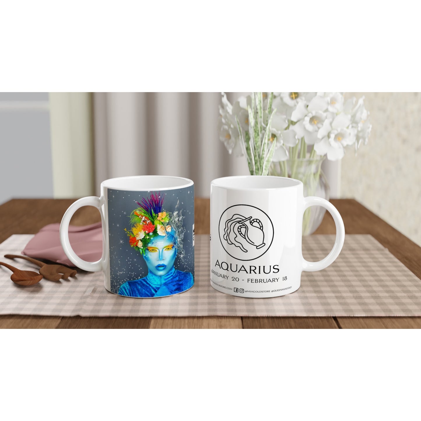 Aquarius - Ceramic Mug